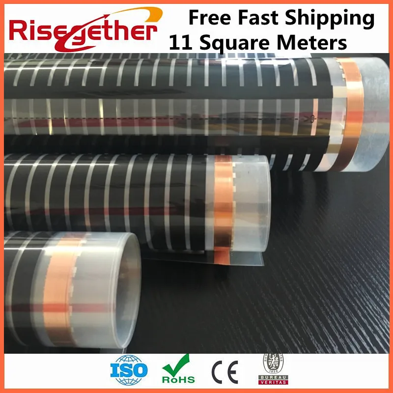 11 квадратный метр Бесплатная доставка PTC нагревательный фильм Intellgent