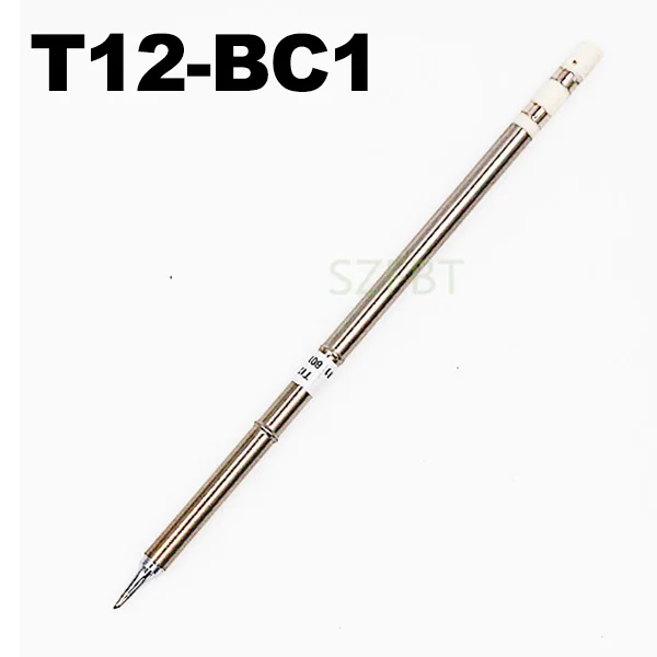 BC1 SZBFT T12 серии паяльник наконечник T12-D24 B B2 B4 BC1 BC2 BC3 для паяльной станции FX-951 FX-952 - Цвет: BC1
