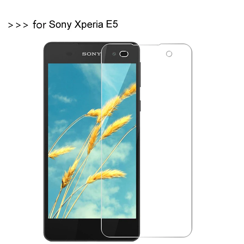 9H защитная пленка из закаленного стекла для Sony Xperia E5|Защитные стёкла и плёнки