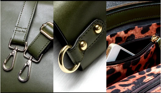 

Fashion newest design genuine leather women's popular handbag vintage large capacity shoulder bag simple female bag big k-5698