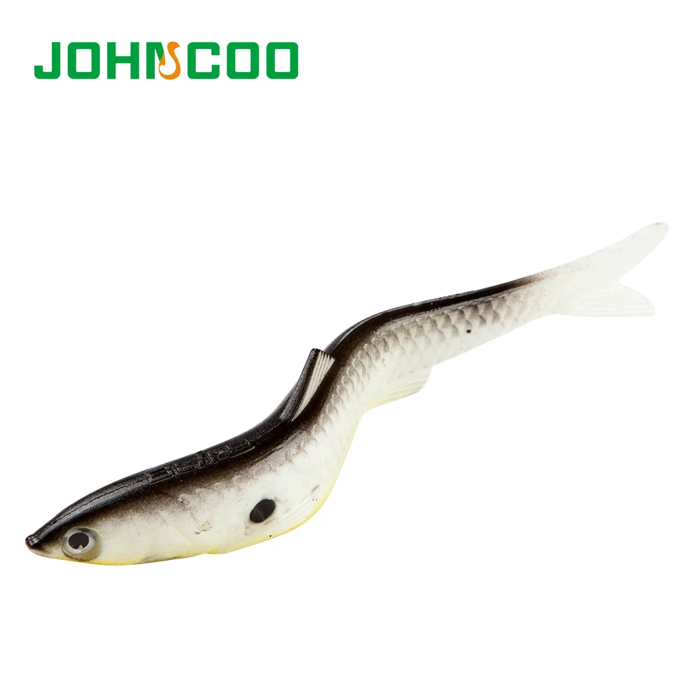JOHNCOO 3 шт. 135 мм 13 6 г Мягкая приманка для плавающая рыбы искусственная карпа