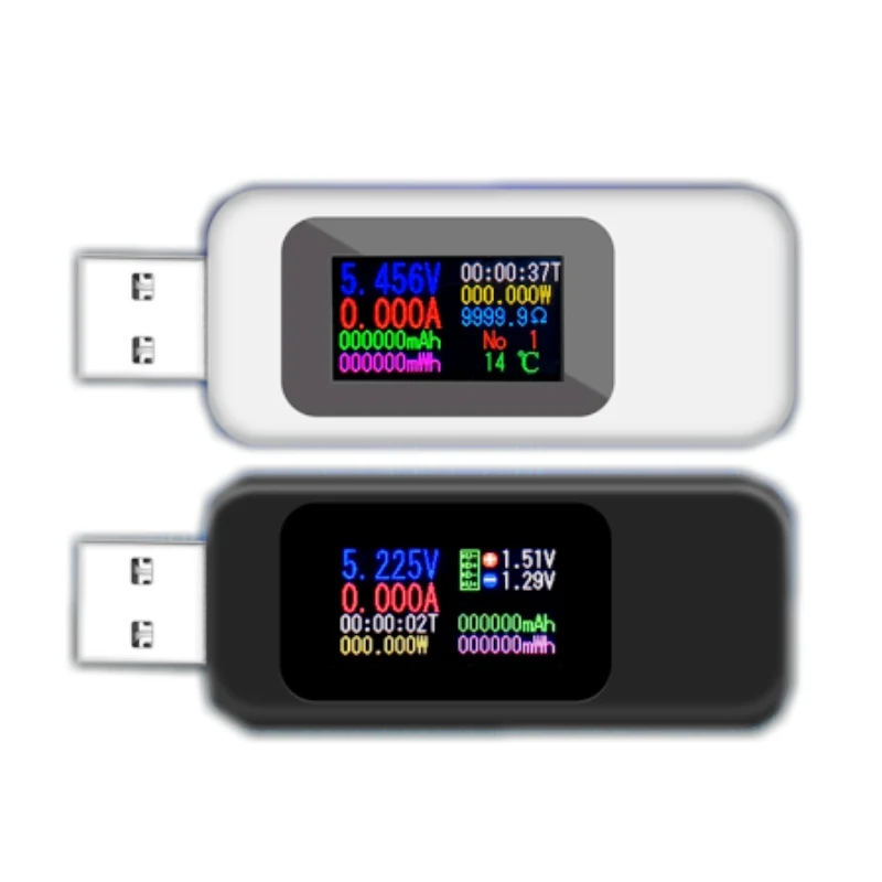10 в 1 цифровой usb детектор Вольтметр Амперметр USB тестер напряжения тока