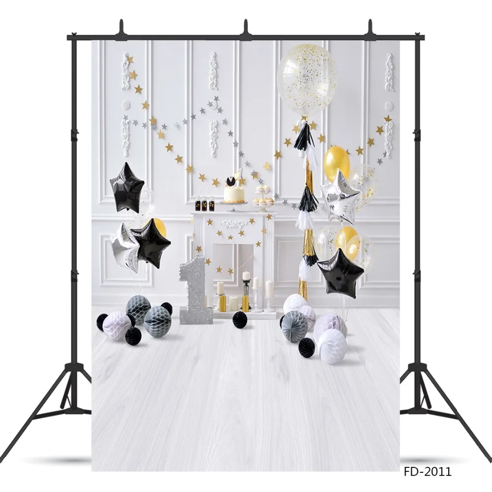 Виниловый фон для фотосъемки с изображением пляжа 1st на день рождения вечерние