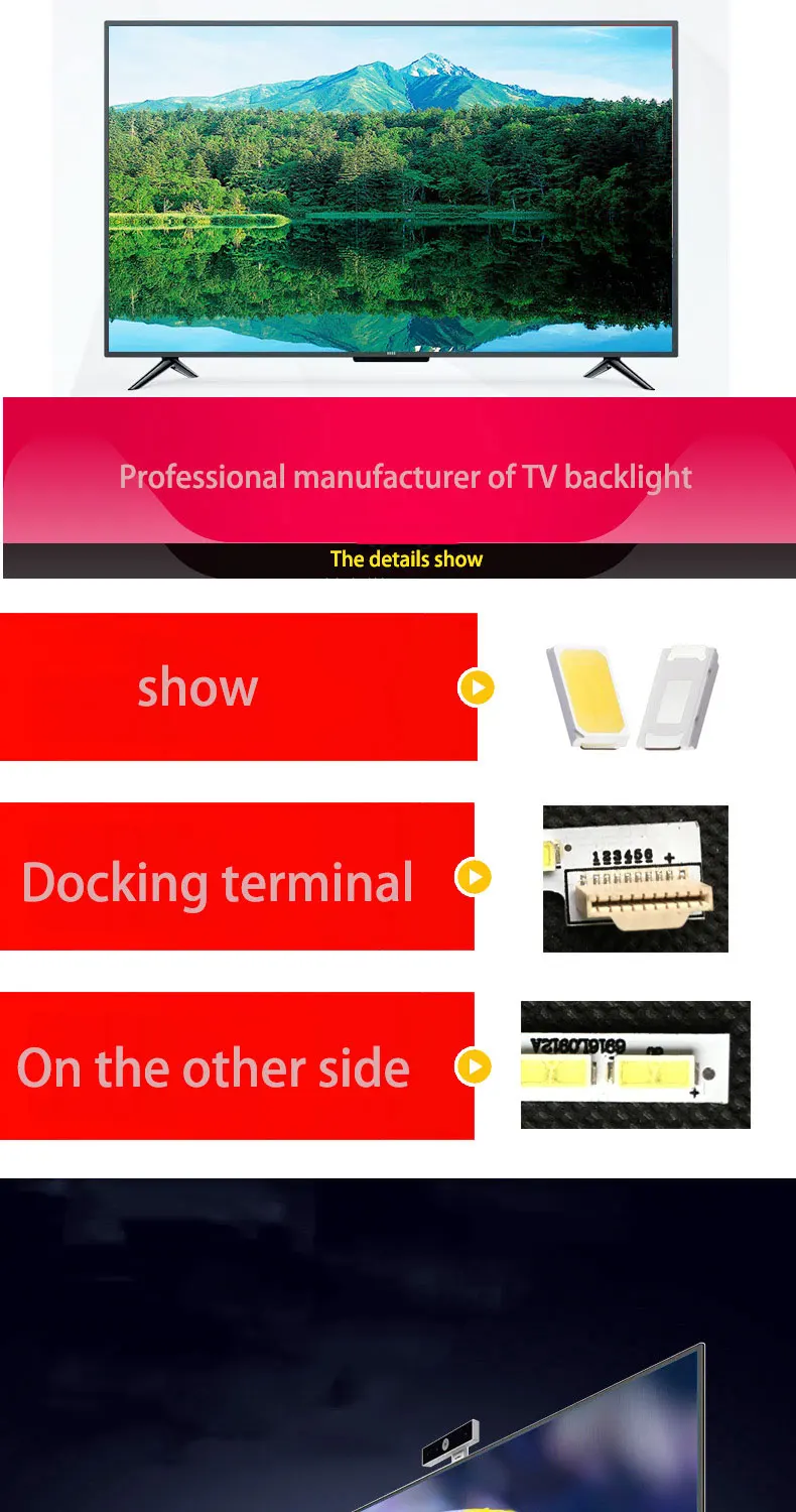 Xinlumen lcd tv light 60 Светодиодный s 531 мм светодиодный фонарь 6916L0912A 4" V12 Edge 69220L-0001C для 42-дюймового телевизора LC420EUN 6922L-0016A