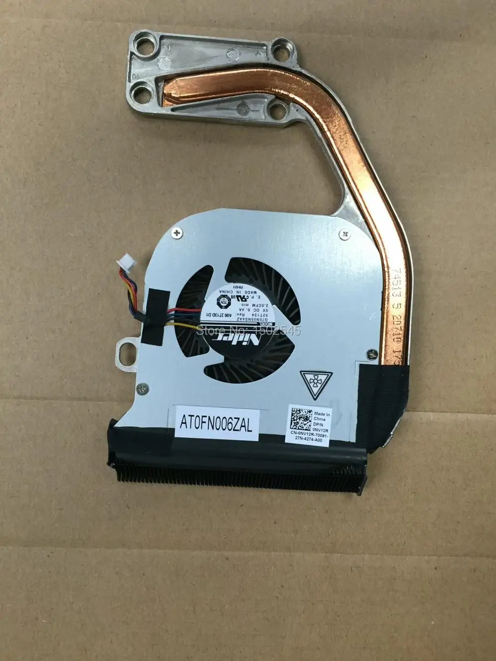 Бесплатная доставка, оригинальный радиатор для процессора ноутбука и вентилятор, охлаждающий вентилятор для DELL E6320 ONV12R at0fn006зал, радиатор, радиатор и вентилятор