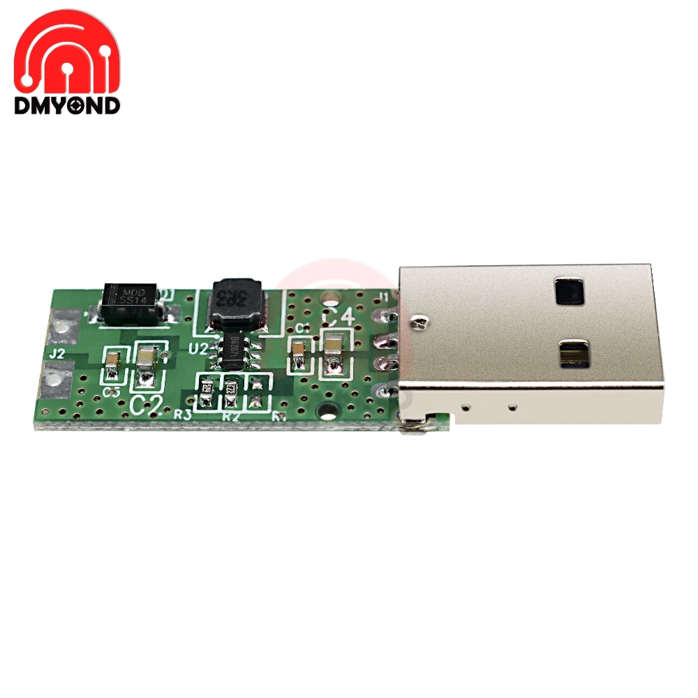 Электронная деталь сделай сам USB Повышающий Модуль питания 5 В до 12 повышающий
