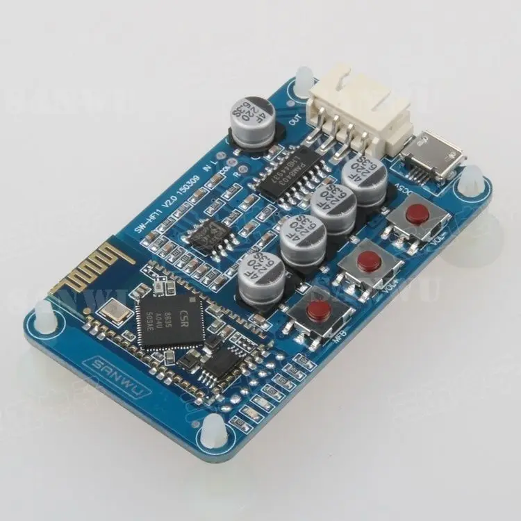 Bluetooth приемник аудио плата беспроводной стерео цифровой усилитель 5 в мини USB amp