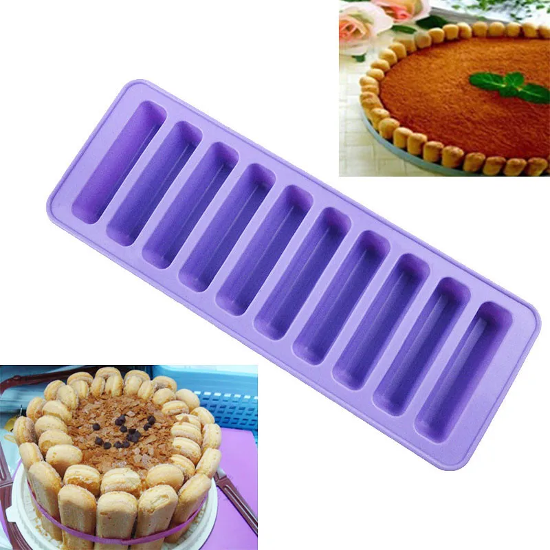 Силиконовая форма для торта 10 шт. DIY инструмент печенья гибкая выпечки конфеты
