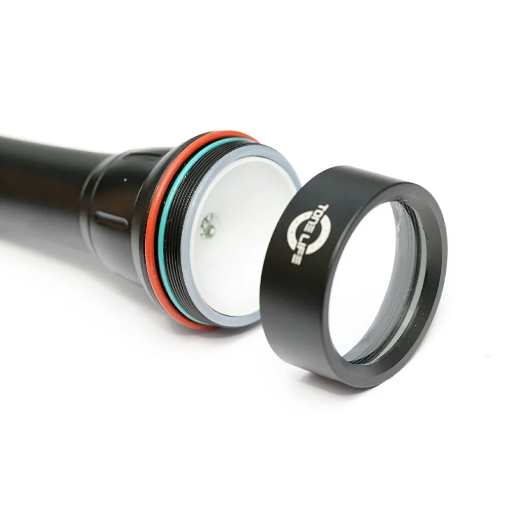 Fluo ночные огни для дайвинга коралловый Королевский черный Дайвинг видео фонарь 3