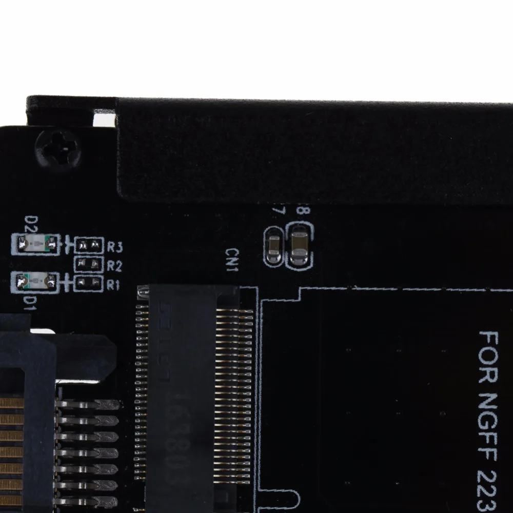 Металлический Чехол CY B + M Socket 2 M.2 NGFF (SATA) SSD до 5 SATA адаптер для 2230/2242/2260 мм M2