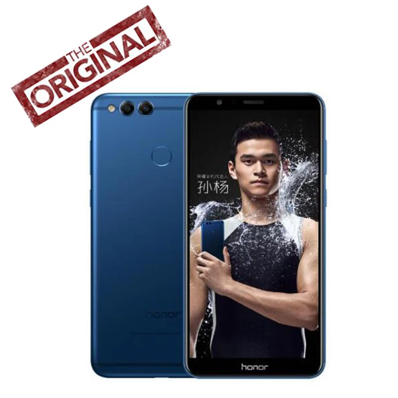 Новый оригинальный huawei Honor 7X мобильный телефон Octa Core 4 г оперативная память 64