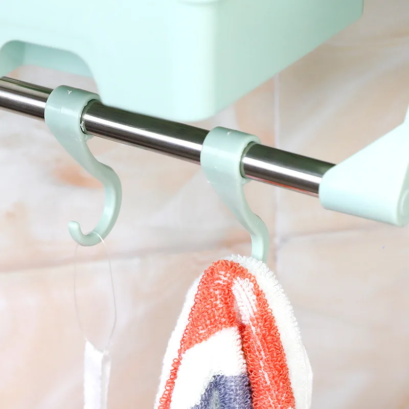 Многофункциональные крепкие бесшовные полки для ванной комнаты органайзер дома