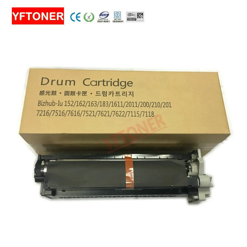 YFTONER барабанный картридж для Konica Minolta Bizhub 152 162 163 183 1611 2011 200 210 201 7216 7516 7616 7521 7621 7622 7115