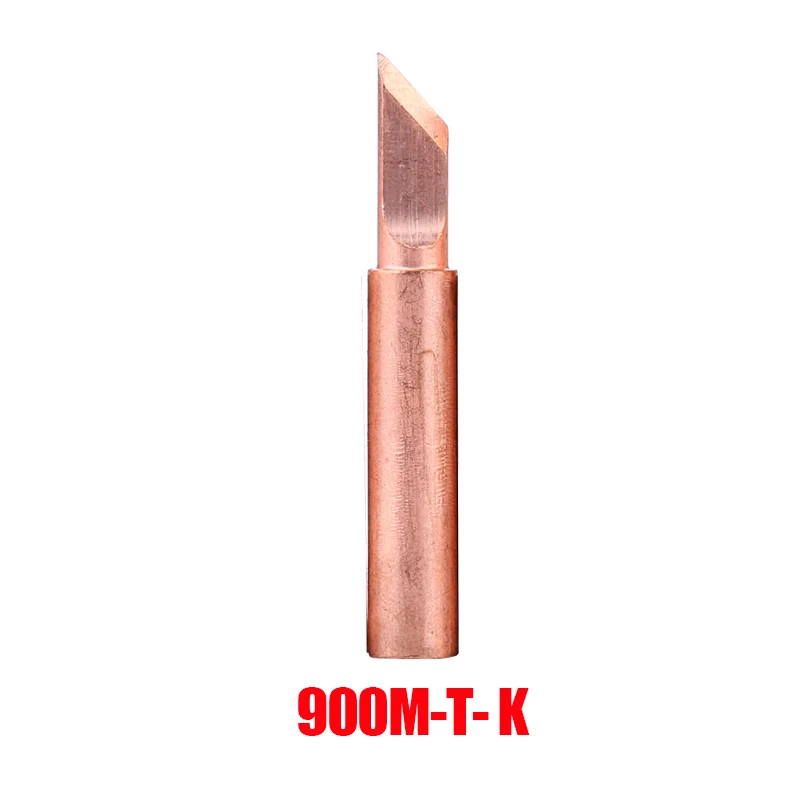 6 шт./лот паяльник из чистой меди 900M-T Бессвинцовая сварочная головка для паяльной станции набор инструментов для ремонта