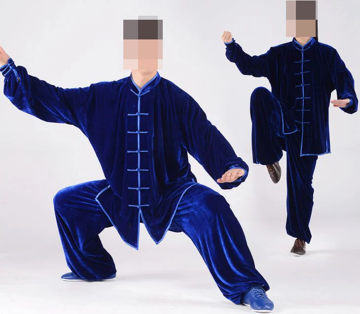 Костюмы для занятий кунг-фу унисекс серого/зеленого цвета 12 цветов |