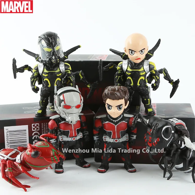 Hasbro Marvel комбинация 6 шт./набор муравьиные люди фильм и телевидение окружающие Funko