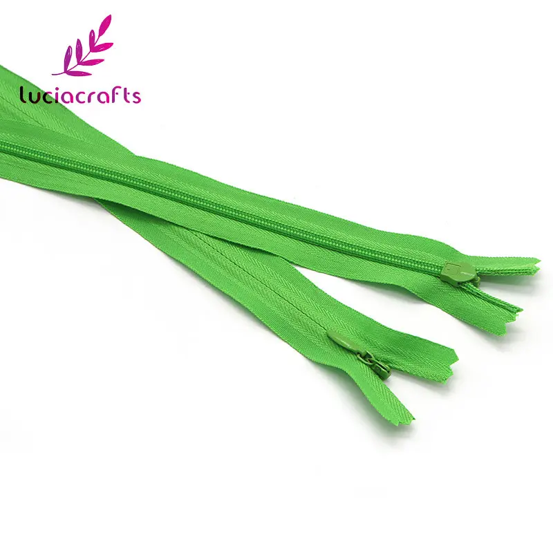 C5 Fruit Green 5pcs Lucia crafts 5 шт./лот Многоцветный Нейлон тяговое кольцо молнии DIY портной одежды швейные изделия ручной работы аксессуары материалы J0401 - Цвет: C5 Fruit Green 5pcs