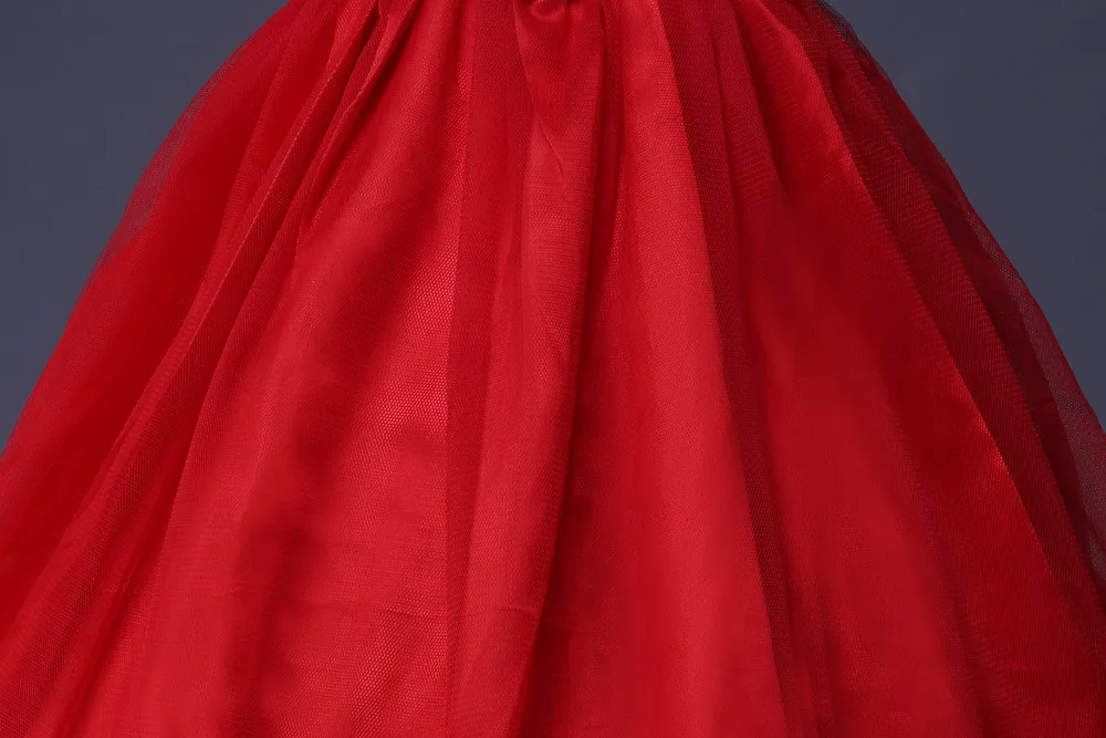 Cutestyles Red Dress Girl Top With Fur Girls Holiday Dresses Young Party GD41030-01 | Детская одежда и обувь