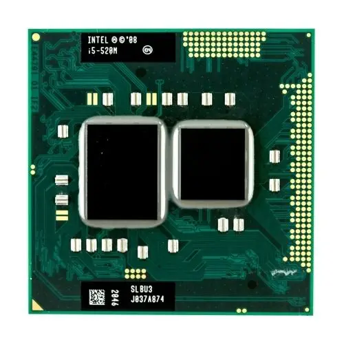 Процессор Intel core i5 520m 2 4 ГГц 3 м Гнездо G1 для ноутбука процессор SLBU3 SLBNB|intel i5|intel
