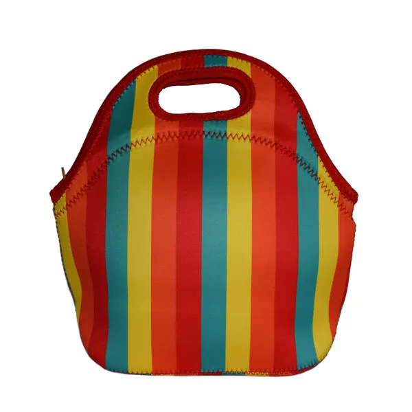 10 шт./лот тепловой сумки bolsa де franja 100% неопрен продукт обед lunch box мешок для детей