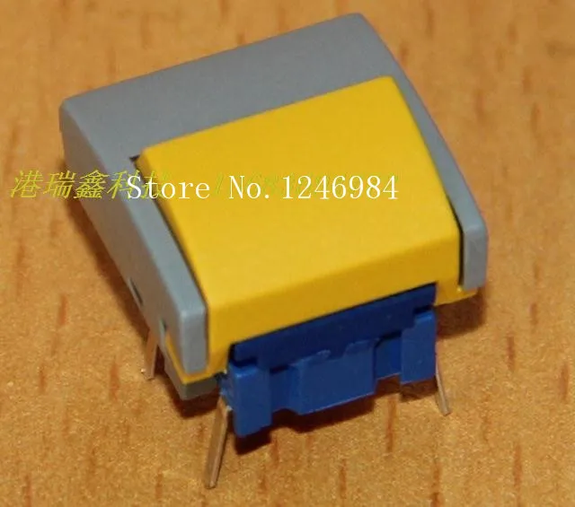 

[SA]Denmark MEC switch button gray yellow side reset switch micro switch 3ATL6 + 1B04 + 2A03--50pcs/lot