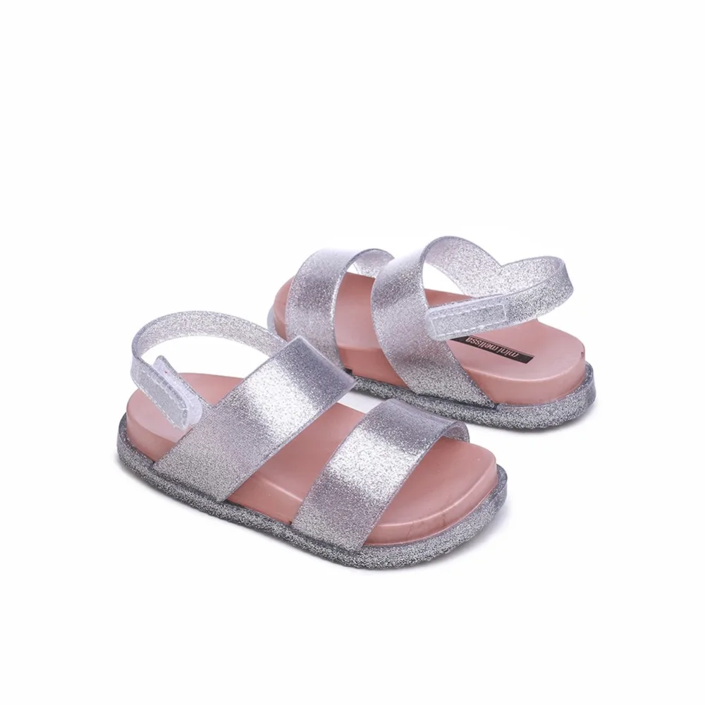 Melissa/ г.; женские сандалии на плоской подошве с сердечками; Брендовая обувь melissa для женщин; прозрачные сандалии; женская прозрачная обувь