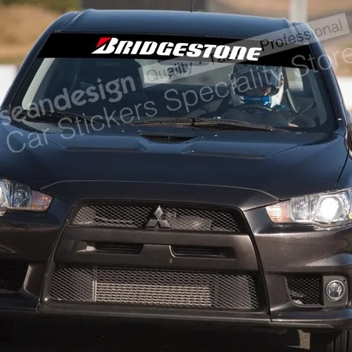 

For Bridgestone Auto Car Windshield Decal JDM Waterproof Sticker G11