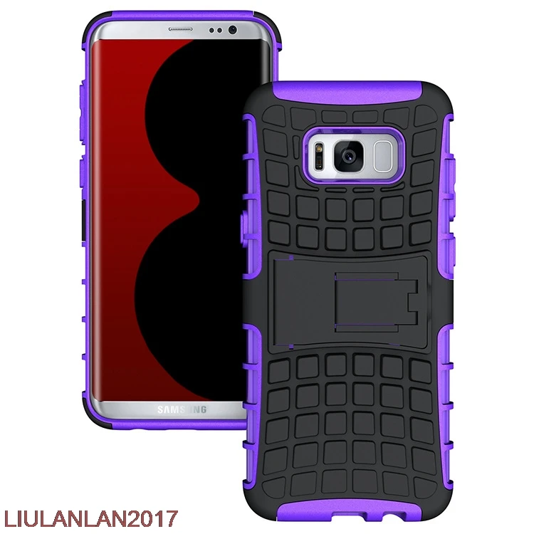 Молодость Спорт чехол для Samsung S8Plus открытый Tire антидетонационных Кронштейн Kickstand