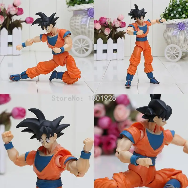 16 см Dragon Ball Z Сон Гоку пластиковая фигурка героя игрушка фигурка "Dragon Ball" изменить уход за кожей лица
