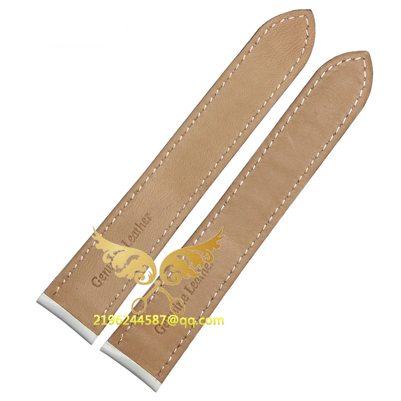 Часы с кожаным браслетом для мужчин и женщин бабочкой W2607456 18 | 20 мм черный|bracelet watch