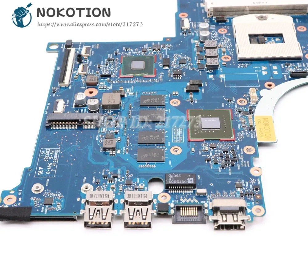 Материнская плата NOKOTION для ноутбука hp Envy 17-J 17-J01 HM87 DDR3L GT840M 2 Гб GPU 773370-001 773370-501 основная плата