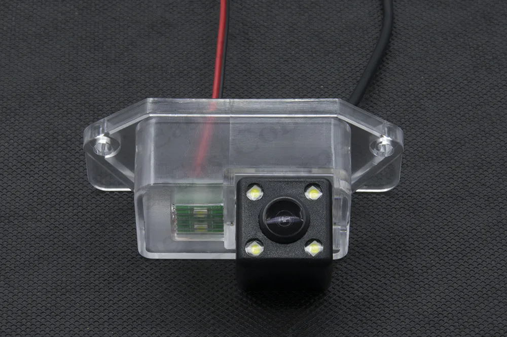 4LED CCD Автомобильная камера заднего вида резервного копирования парковки задним
