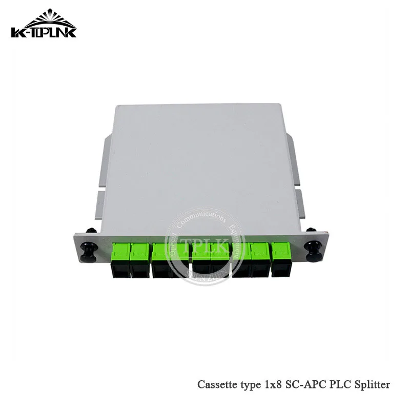 10 шт. заводская цена 1*8 SC/APC Кассетная коробка волоконно-оптический ПЛК