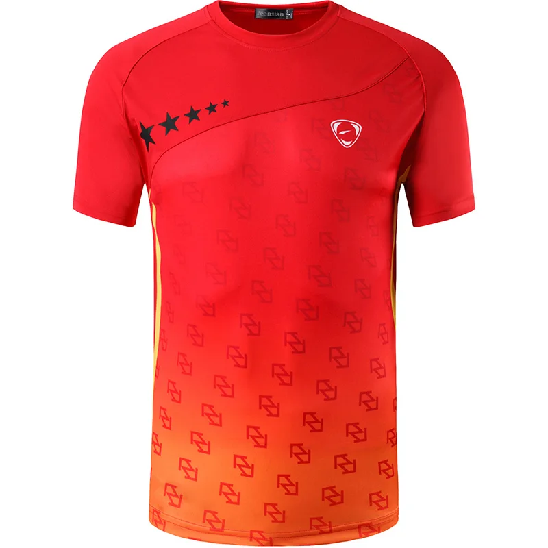LSL232Red Новое поступление Мужская Дизайнерская футболка Повседневная быстросохнущая Приталенная футболка Топы И Футболки размер США S M L XL LSL232 коллекция 3 - Цвет: LSL232Red