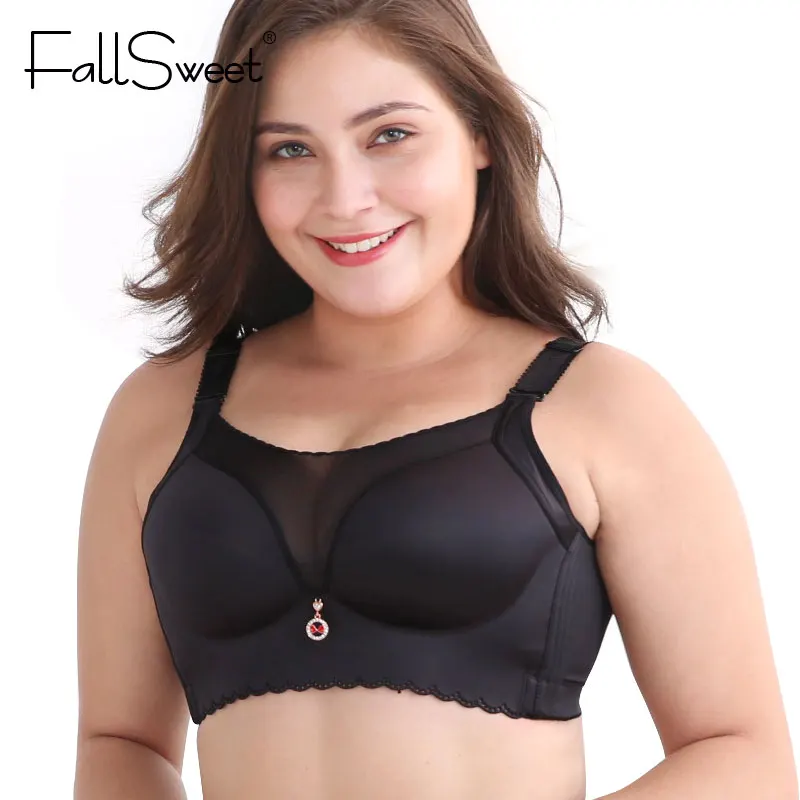 FallSweet без проволоки бюстгальтеры полный охват бюстгальтер для женщин Бесшовные