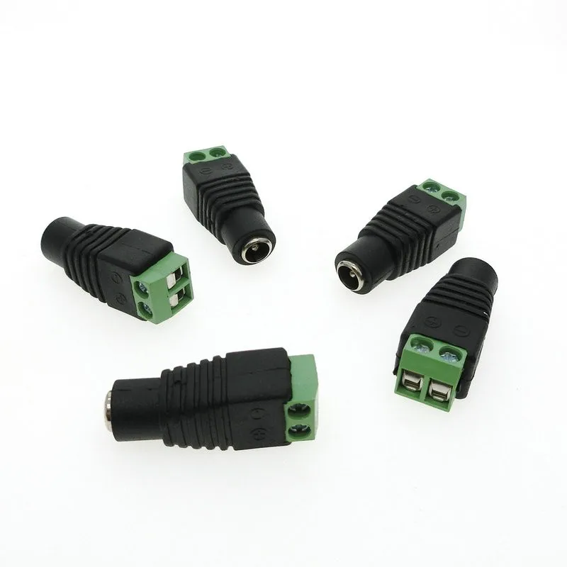 DC разъем для светодиодной ленты бесплатный сварочный адаптер мужской или
