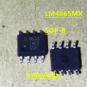 1Pcs/Lot , LM4865M LM4865MX 4865M SOP-8 LM4865 , New Original Product New original fast delivery