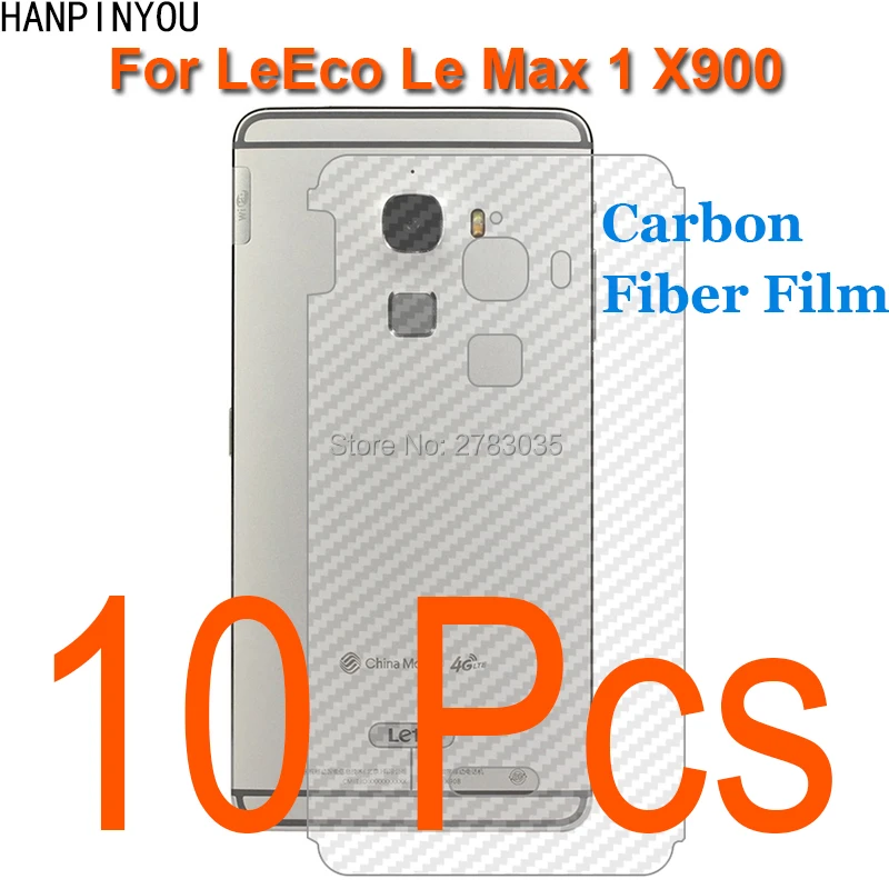 10 шт./лот для Letv LeEco Le Max 1 ax1 One X900 прочная 3D защитная пленка из углеродного волокна с