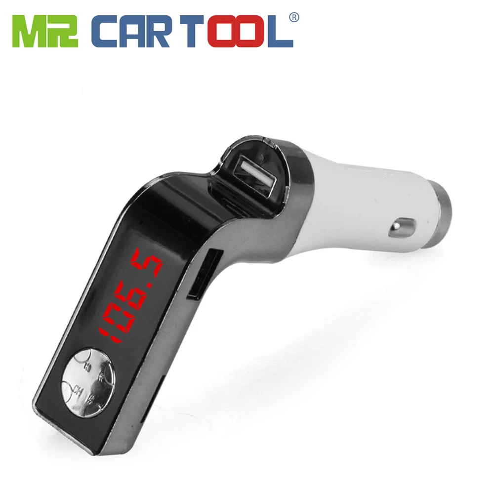 Автомобильное зарядное устройство FM модулятор двойной USB Зарядка с беспроводным