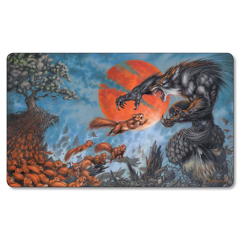 Много выбор Волшебные индивидуальные карточные игры Playmat MGT Elesh Norn, Grand Cenobite Playmat, настольные игры Ultra TablePad Pro с бесплатной сумкой - Цвет: Фиолетовый