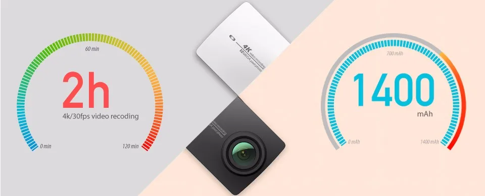 Xiaomi Yi 4k Экшн-камера, Спортивная мини-камера, уличная камера, экран, Wifi, Bluetooth, широкоугольный объектив, сенсорный экран, Camaras TF Slo
