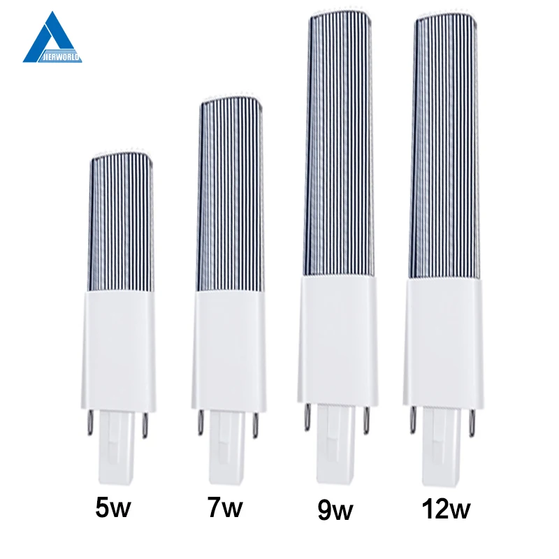 Светодиодная лампочка G23 smd 110 2 контактная трубка cfl компактная лампа tc 5 Вт 7 9 12 120 В