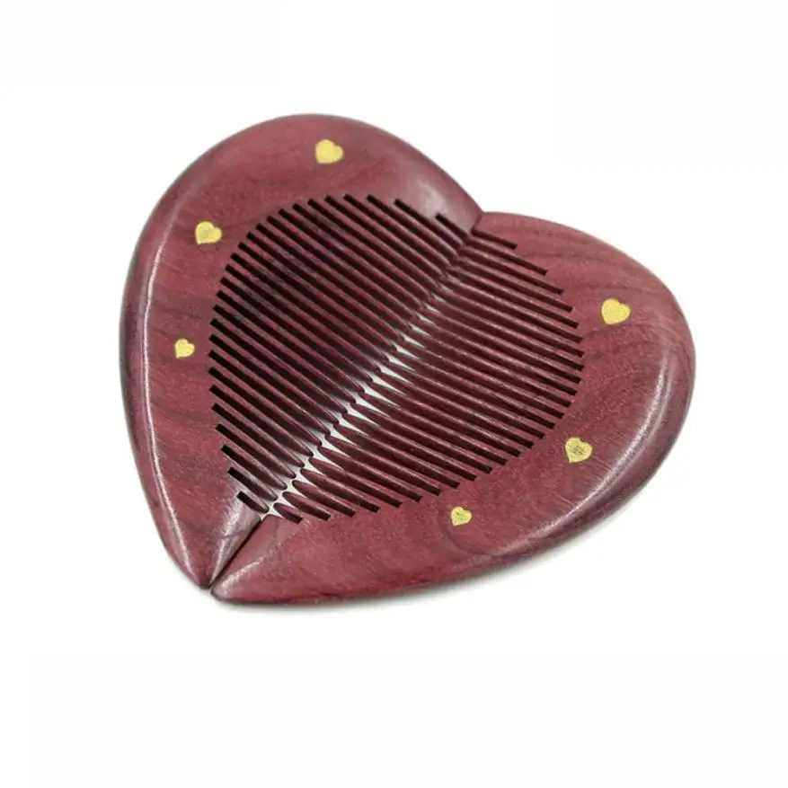 Дерево Карман Расчёски и гребни для волос комплект Lover Пара подруги бойфренда