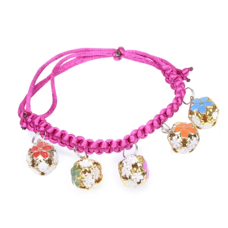 Красивый ручной маленький колокольчик хлопок собаки ошейник для