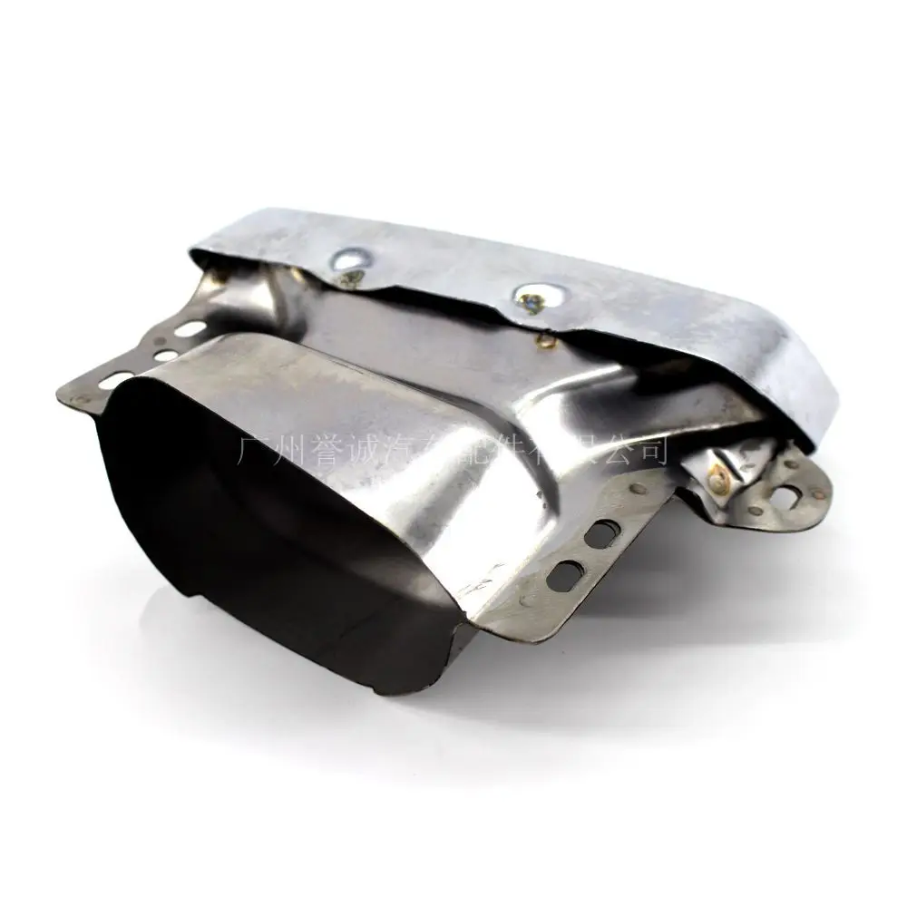 Автомобильная выхлопная труба Модифицированная Хвостовая гортань одна делится