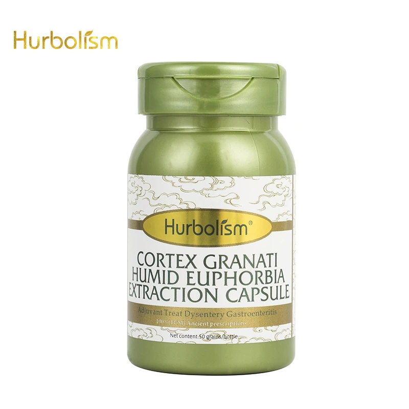 

Капсула экстракции молочной железы Hurbolism Cortex Granati, адъювант для защиты дизентериального гастроэнтерита, растительный экстракт, 50 шт.