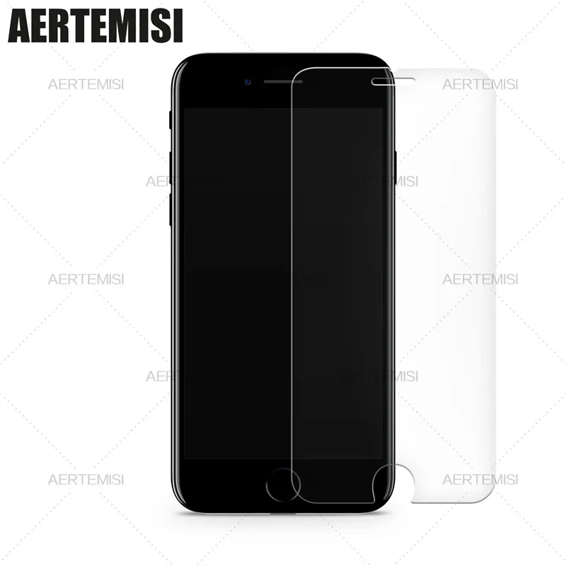 Aertemisi 10 шт./лот закаленное Стекло Экран протекторы для Apple iPhone 4 4S 5 5S 5c SE 6 6s 7 Plus