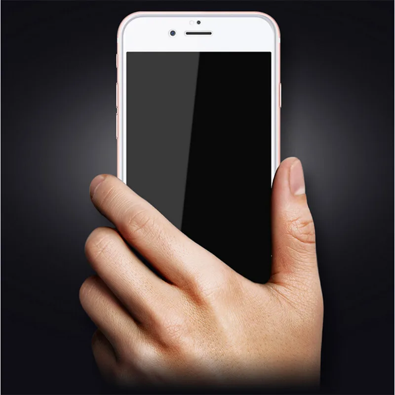 9H 3D ТПУ Край Закаленное стекло для iphone 6 plus 6s Полный экран протектор Силиконовый