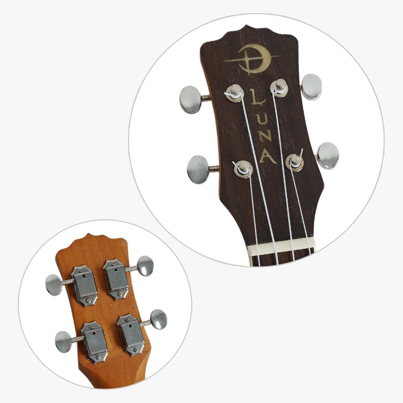 Распродажа 100% новое состояние на заказ 24 дюймовый концертный Luna Tiki резонатор