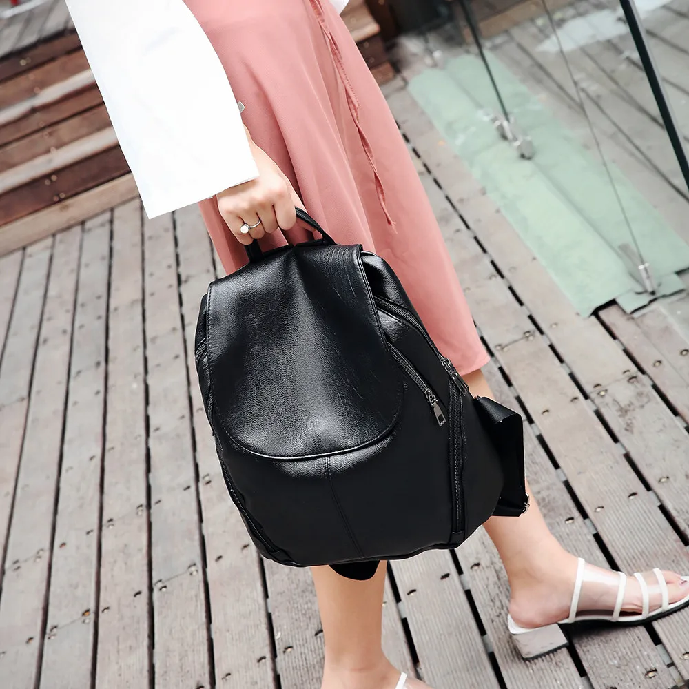 Аксессуар для сумки 2018 Новое поступление унисекс однотонный дорожный Рюкзак